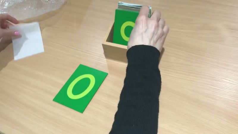 Embedded thumbnail for Sandpaper Numerals with Box