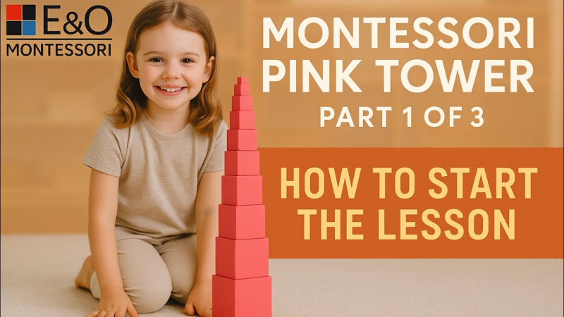 Embedded thumbnail for Montessori Pink Tower Matching Cards 