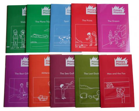 洋書 More Primary Phonics Storybooks - Set 1 Primary Phonics Storybooks 1 Starter Set Grades K-2