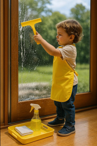 Window Washing Set/Window Cleaning | E&O Montessori, US