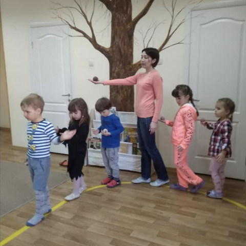 Montessori walking on the line activity | Grace and courtesy exercise