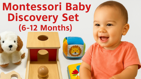 Embedded thumbnail for Montessori Baby Discovery Set (6–12 months)