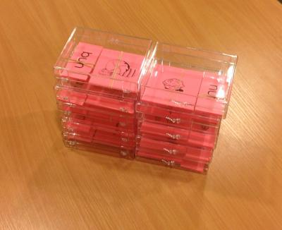 Pink Picture Cards & Word Cards with Plastic Boxes - Montessori Materials