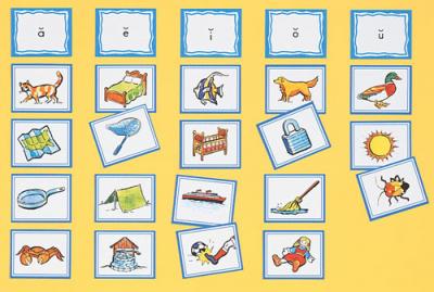Sound Sorting Picture Cards - Vowels