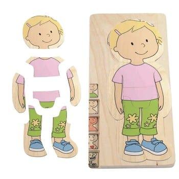  Your Body Layer Puzzle – Girl