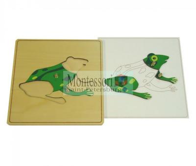 Complete Set of 8 Animal Puzzles with Cabinet