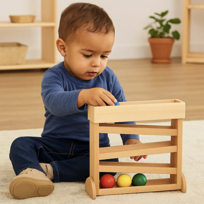 Wooden Ball Tracker 