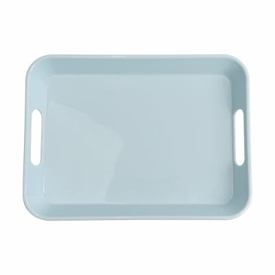 Plastic Tray With Cut-Out Side Handles