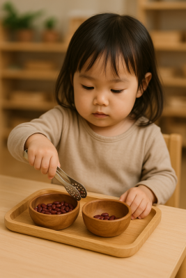Montessori Stainless Steel Tongs 13 x 3cm