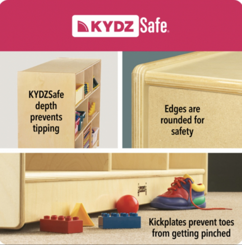 Adjustable Mobile Shelf with Lip, Casa
