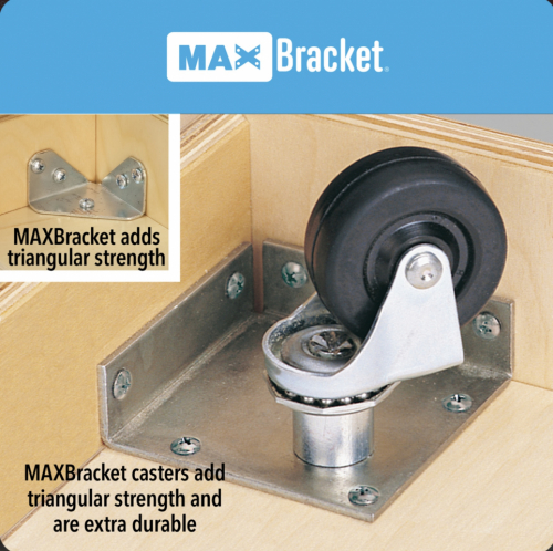 Adjustable Mobile Shelf with Lip, Casa