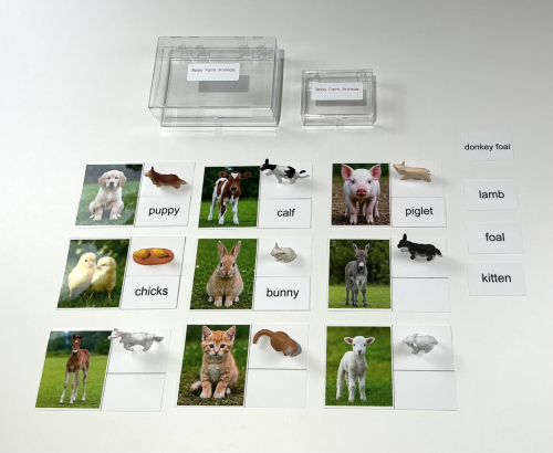Montessori Baby Farm Animals