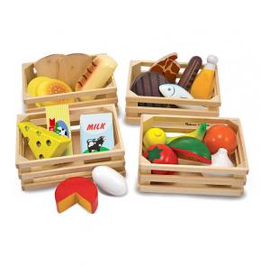 Food Groups Wooden Set