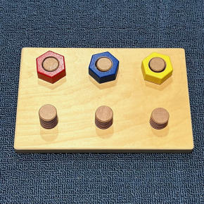 Toddler Nut & Bolt Activity Board 