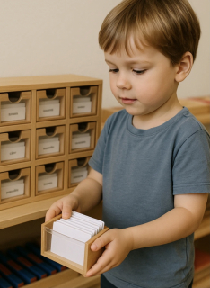 Language Card Cabinet 