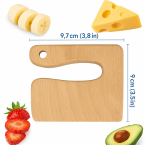  Wooden Toddler Knife/Cutter