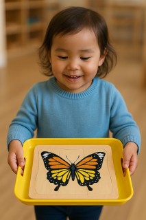 Growth and Layer Puzzle – Butterfly