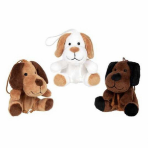 Set of 3 Mini Plush Dogs – 3 Colors 