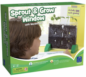 Sprout & Grow Window Farm with Wonder Soil