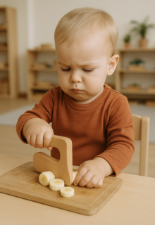 Starter Toddler Practical Life Shelf (18–30 Months)