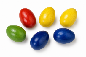Wooden Egg Shaker – Set of 6 