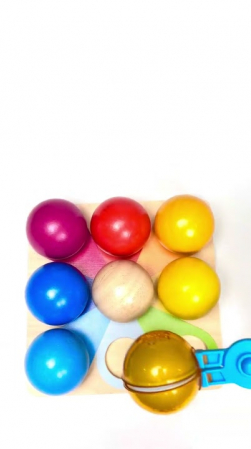 Embedded thumbnail for Stacking and Sorting Game Ball Pyramid