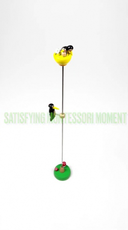 Embedded thumbnail for Tapping Woodpecker with Young Ones – Montessori Fine Motor Activity